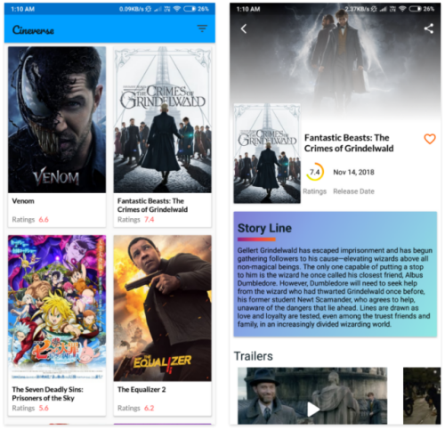 Cineverse project image